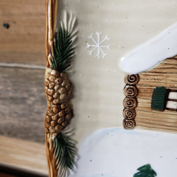 St. Nicholas Square Salad Plate - Heartland Pattern 9 3/8" - Holiday Dining - Picture 4 of 7